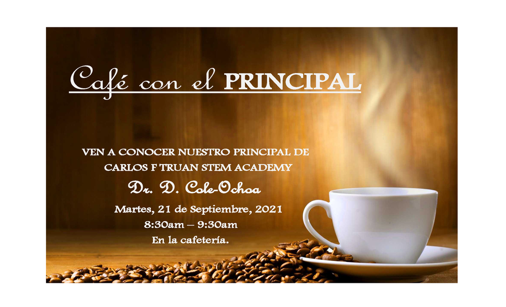 Coffee with the Principal 