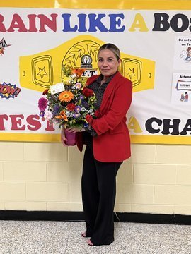 Congratulations Teacher of the Year, Ms. Maxine Gonzalez 