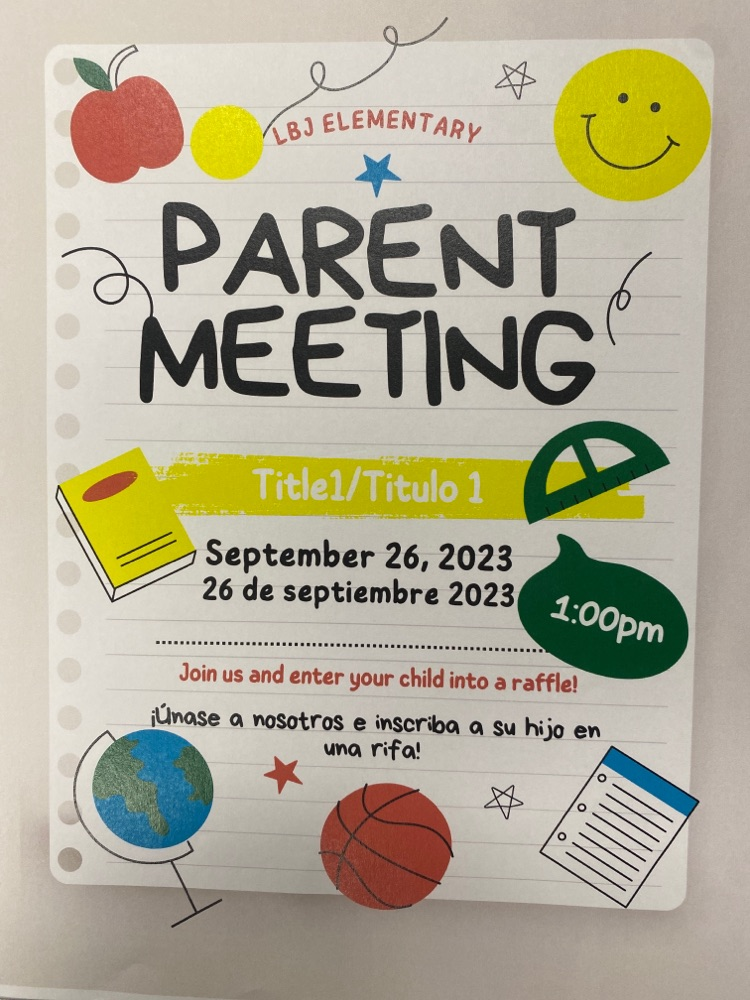 Title 1 Parent Meeting 